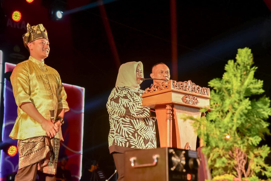 Polres Bengkalis Gelar Malam Puncak Hari Bhayangkara ke 78, Bupati Kasmarni : Dukung Polri